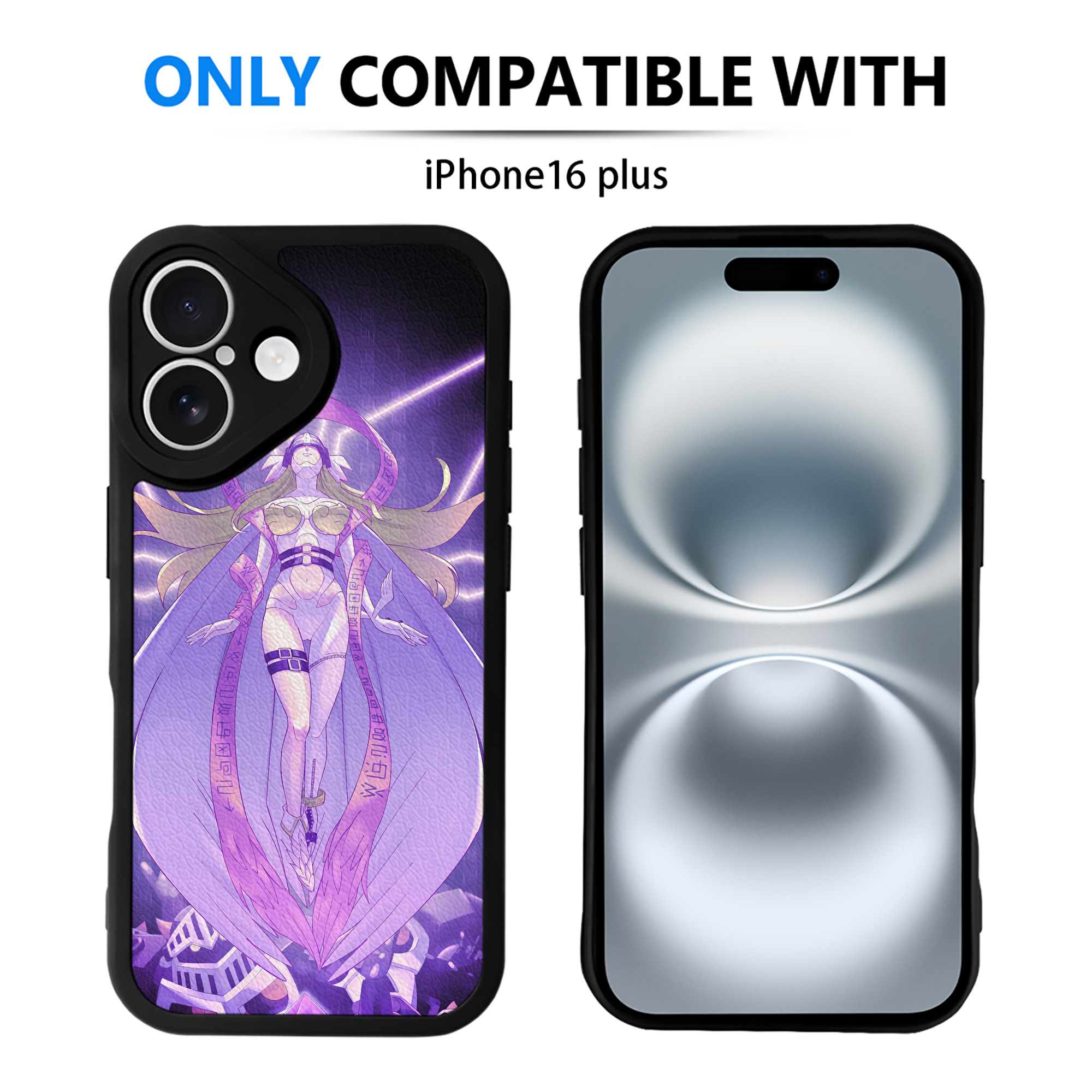 （画像用） Digimon デジタルモンスター/デジモン 【iPhone 16シリーズ対応】シリコンスマホケース（レザー調） 材質：シリコン